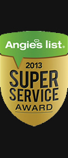 Angies List 2013 Super Service Award