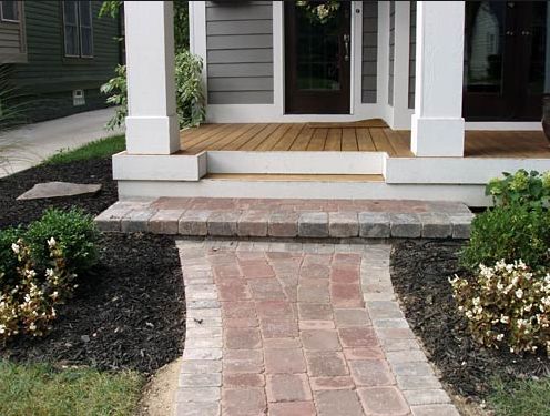 Brick Paver Porch and Walkway Birmingham