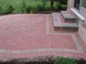 Lake Orion MI Brick Paver Patio