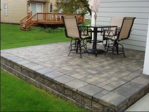 White Lake MI Brick Paver Patio