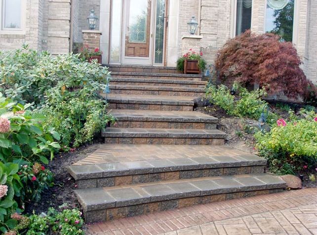 Brick Paver Steps Rochester Hills MI