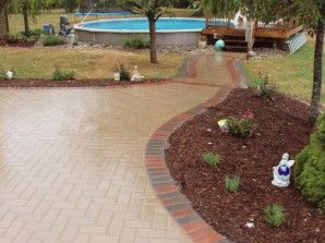 Orchard Lake MI Brick Paver Walkway